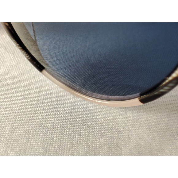 Warby Parker Piper 944 Sunglasses Striped Brown Grey 54-18-140 Blue Lens +‎ Case main image 13